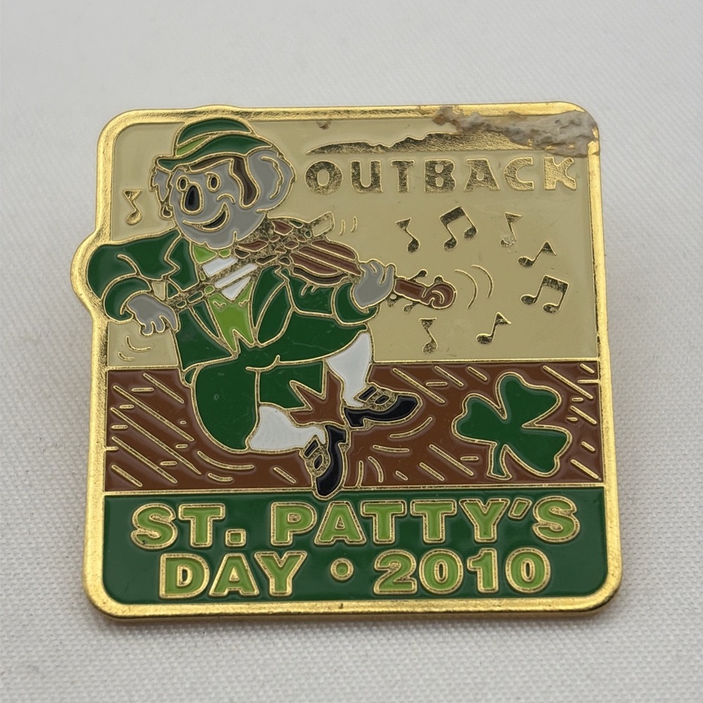Outback Steakhouse St. Patty’s Day 2010 Koala Lapel Hat Pin